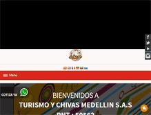 Tablet Screenshot of chivasmedellinonline.com